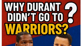 Reason Why Durant Didn't Want To Go To Warriors Revealed