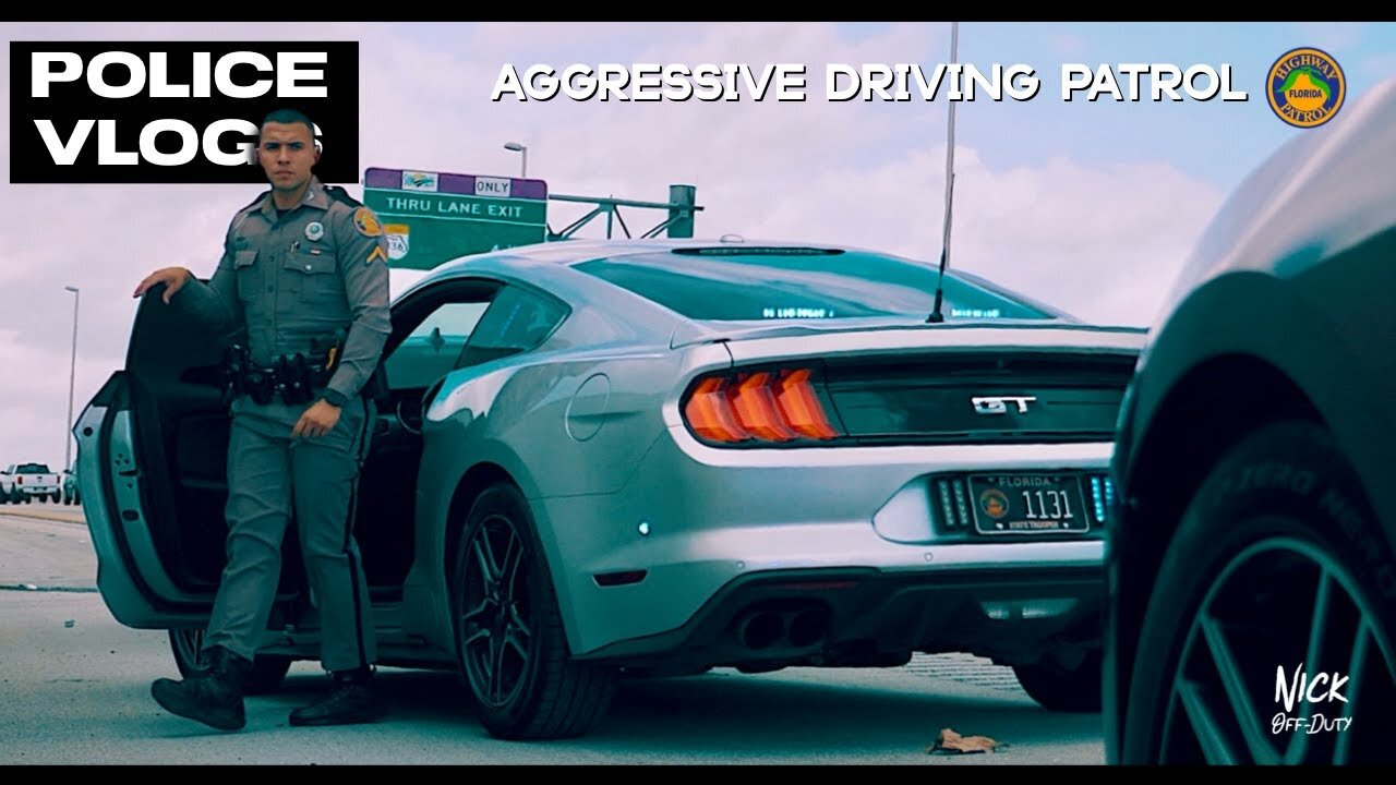 POLICE VLOGS: Aggressive Driving Patrol (Florida Highway Patrol)