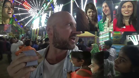 07 I Almost Died In India ⁄⁄Terrifying Fairground Ride