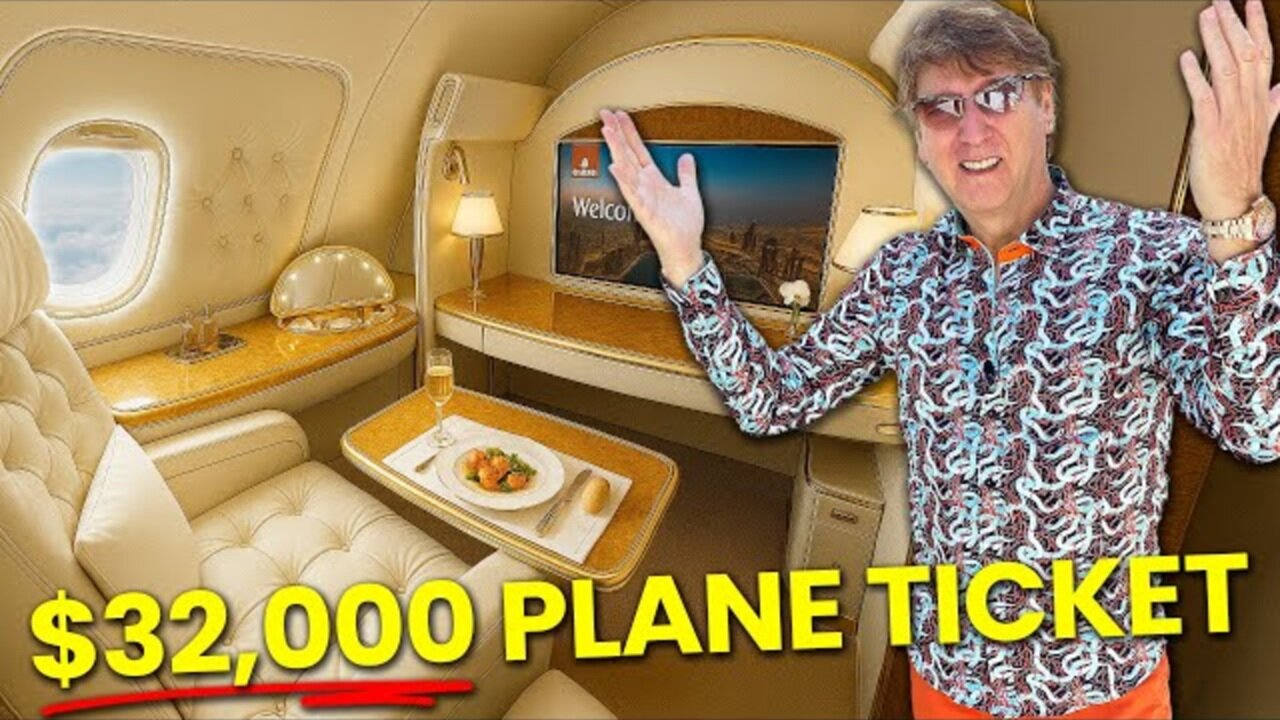 MY $32,000 EMIRATES FIRST CLASS FLIGHT!