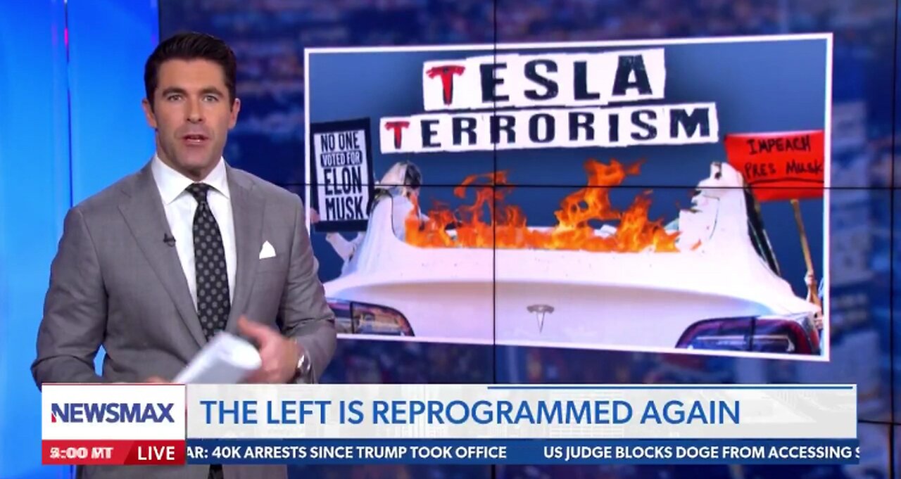 Tesla Terrorism: Climate Activists Are Now Destroying American Electric Car Company