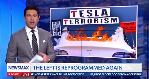 Tesla Terrorism: Climate Activists Are Now Destroying American Electric Car Company