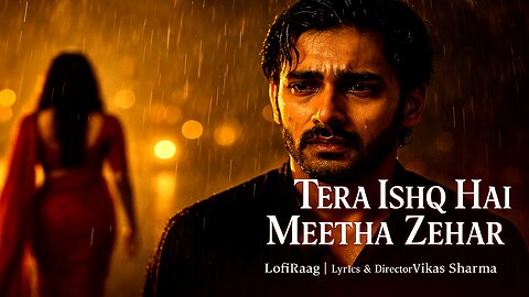 Tera Ishq Hai Meetha Zehar 💔 | Most Romantic Bollywood Love Song 2025 | LofiRaag | Vikas Sharma 
