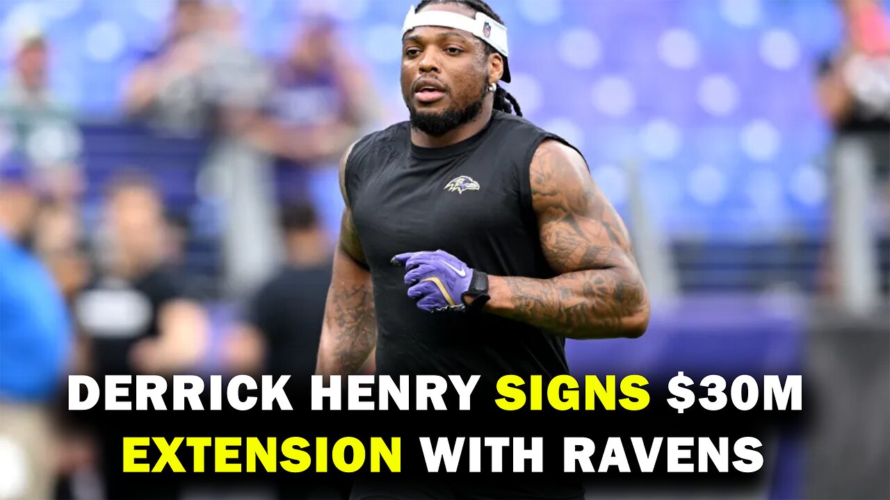 Derrick Henry Signs $30M Deal with Ravens | Record-Breaking NFL Contract at Age 31 | NewsDrift