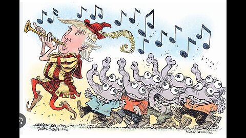 Trump, the Pied Piper impoverishing ordinary american people....