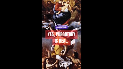 PURGATORY IS REAL #truth #jesus #mary #ihs #church #bible #christian #saints #trinity