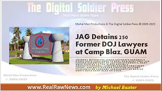 JAG Detains 250 Former DOJ Lawyers at Camp Blaz GUAM