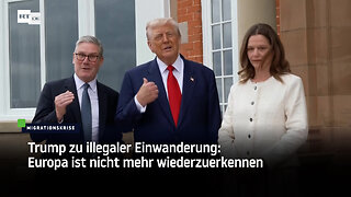 Trump: "Wenn ihr die Kurve nicht kriegt, wird es Europa bald nicht mehr geben"