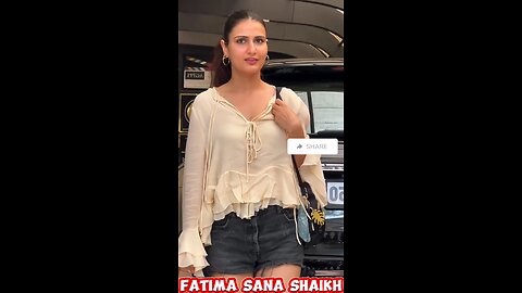 Bollywood Actress Fatima Sana Shaikh Spotted in City ♥️🥰🌹