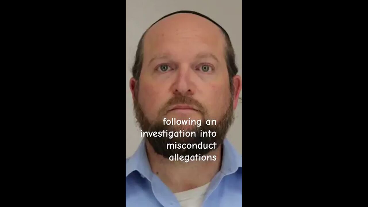 Dallas Rabbi who spread the Lie that Hamas was Raping Israelis on Oct 7, Arrested for Child Rape! 🔯