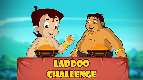 Chhota Bheem - Laddoo Challenge | English Cartoons for Kids | Fun Kids Videos
