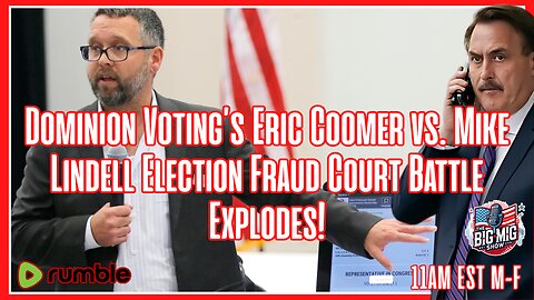 Dominion’s Eric Coomer v. Mike Lindell Court Battle