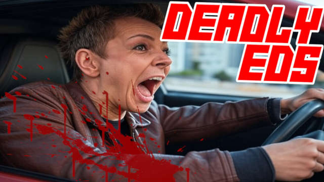 Anti Elon Lunatic Uses His Car To Strike Pro Tesla Counter Protestors