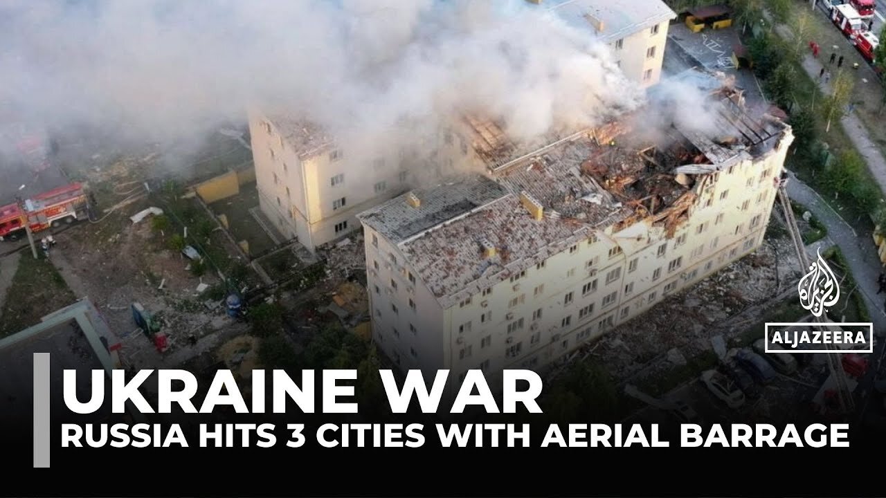 Ukraine war: Several people killed in Russian strikes on Kharkiv, Donetsk and Zaporizhzhia