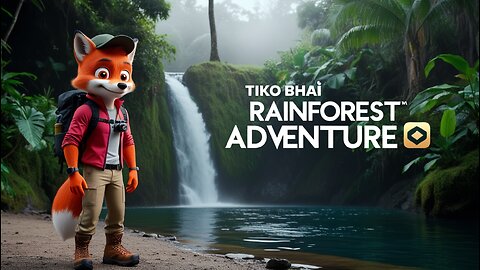 Rainforest Adventures with Tiko Bhai 🌿🦊 | Tropical Exploration & Hidden Wonders | Vlog 54
