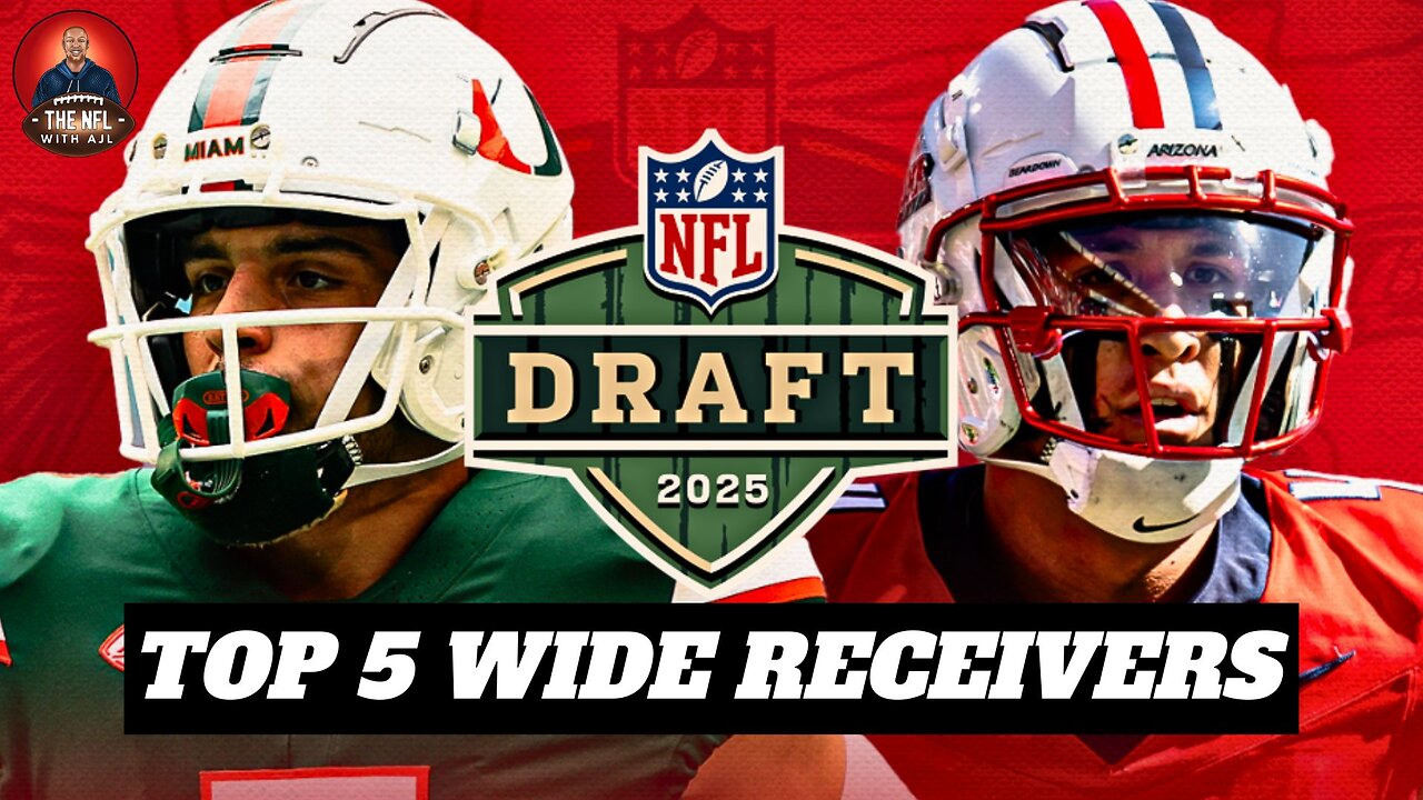 NFL Draft 2025 Wide Receiver Rankings | Tetairoa McMillan Or Emeka Egbuka Battling For The WR1 Title