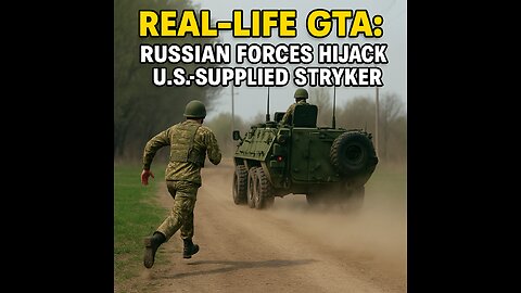 Real-Life GTA: Russian Forces Hijack U.S.-Supplied Stryker in Wild Battlefield Scene