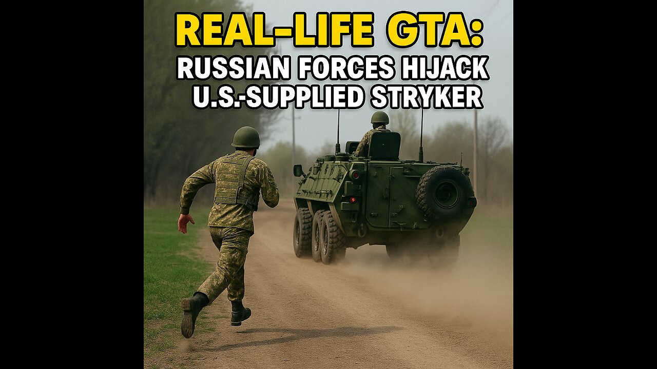 Real-Life GTA: Russian Forces Hijack U.S.-Supplied Stryker in Wild Battlefield Scene