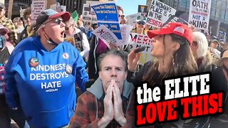 MAGA Girl Mocks NO KINGS Protestors and Changing the WORLD