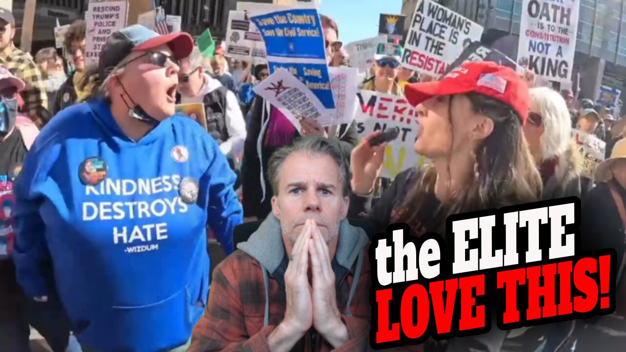 MAGA Girl Mocks NO KINGS Protestors and Changing the WORLD