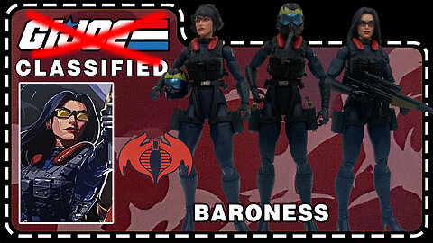 Baroness - Rattler Haslab - G.I. Joe Classified 183 - Unboxing & Review