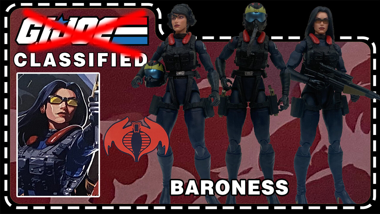 Baroness - Rattler Haslab - G.I. Joe Classified 183 - Unboxing & Review