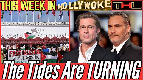 This Week in HOLLYWOKE | Brad Pitt, Joaquin Phoenix Back ANTI-GENOCIDE Film Ahead of Venice Premiere
