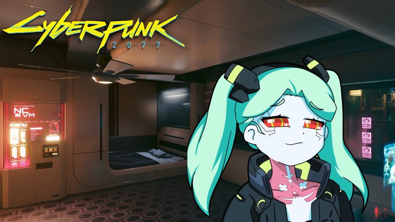 Sleep In A FUTURISTIC Apartment | Rain Sounds & City | Cyberpunk 2077 Ambience