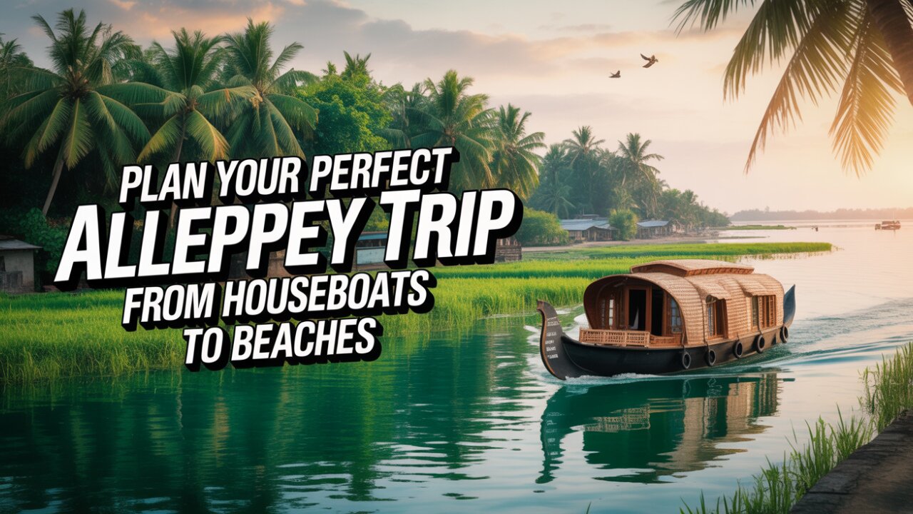 Plan Your Perfect Alleppey Trip – From Houseboats to Beaches.