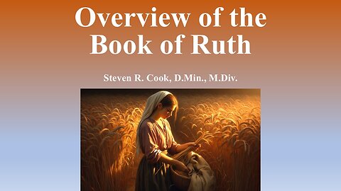 Overview of the Book of Ruth