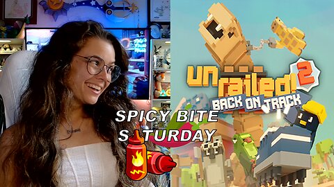 🌶️ 🥵Spicy BITE Saturday!! 🥵🌶️- Let's Play: Unrailed 2!