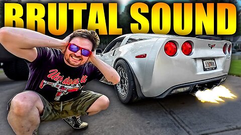 I Made My CORVETTE Sound BETTER Than an F1 Car