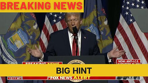 Trump Just Dropped A Big Hint About The Economy