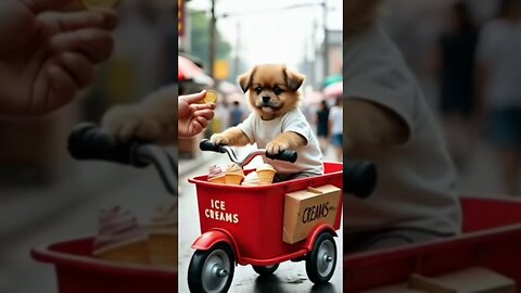 The poor puppy was made fun of by his friends, see for yourself
