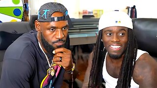 Lebron James Comes On Kai Cenat's Stream!