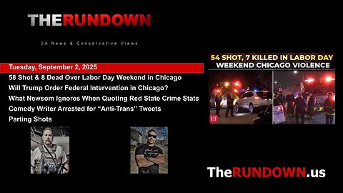 #968 - Chiraq Is Back in The Headlines: Celebrating Labor Day with 58 Shootings