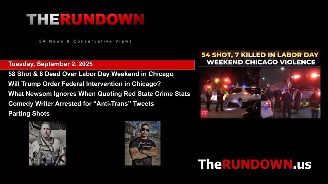 #968 - Chiraq Is Back in The Headlines: Celebrating Labor Day with 58 Shootings
