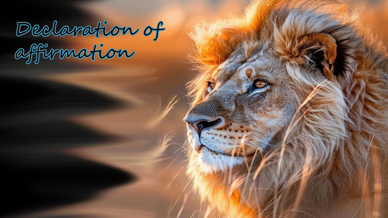 Declaration of affirmation