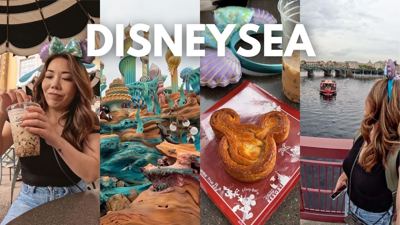 A chill (no pressure) day at Tokyo DisneySea 🫧 🐚
