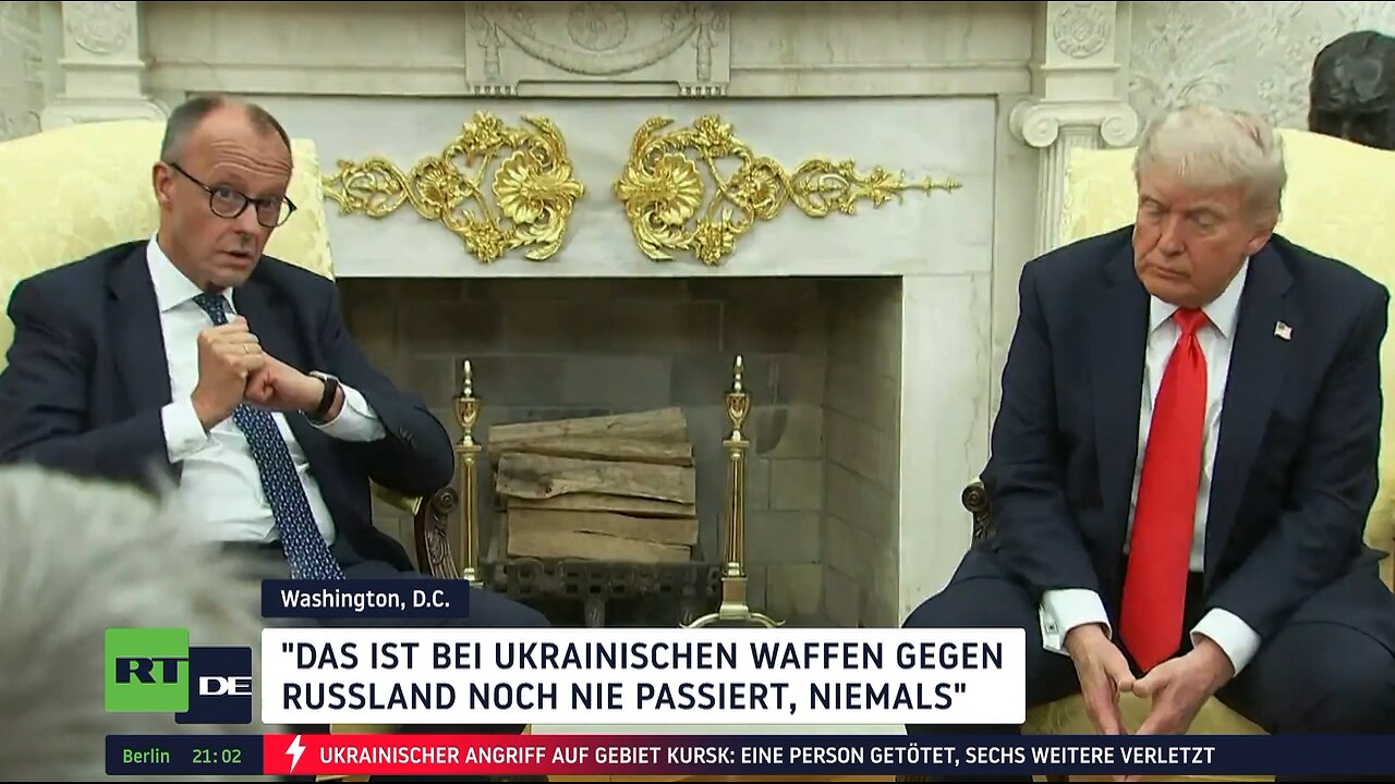 Merz: "Ukraine greift keine Zivilisten oder zivile Infrastruktur an"
