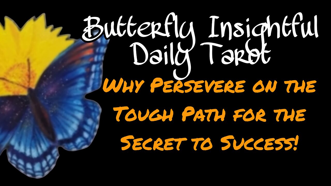Unlocking Your Best Life: Why Persevere on the Tough Path for the Secret to Success! #tarot #shorts