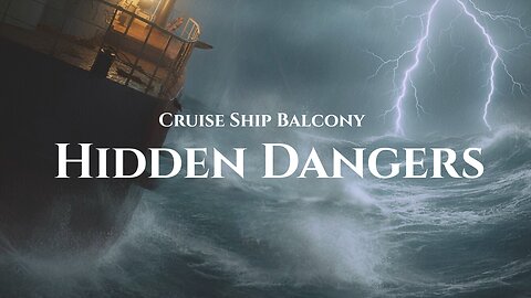 Hidden Dangers of the Cruise Ship Balcony