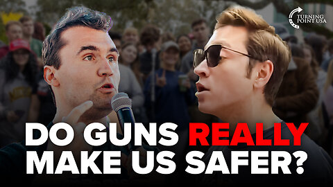 Charlie Kirk and Gay College Student Have Unexpected Talk on Gun Control 👀