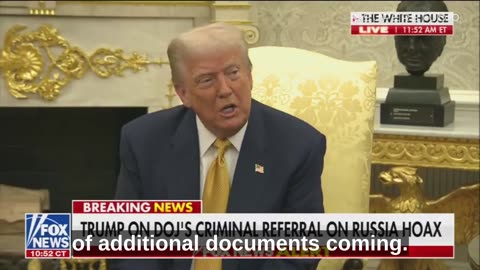 BREAKING: 🚨 Trump says that Obama is GUILTY of treason.
