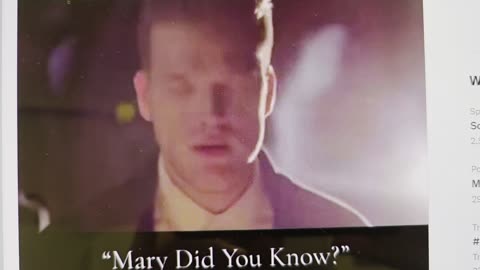 MARY DID YOU KNOW