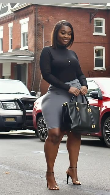 All motion stops when confidence appears - curves, class, and undeniable presence 🔥✨