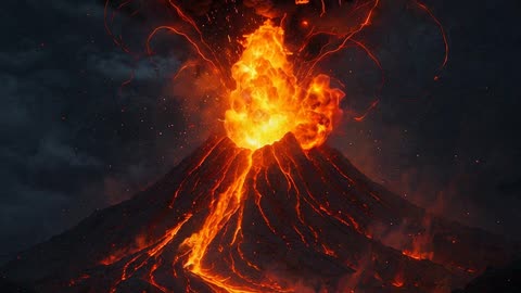 Volcanoes Aren’t Explosions—They’re Planetary Frequency Bursts in Disguise