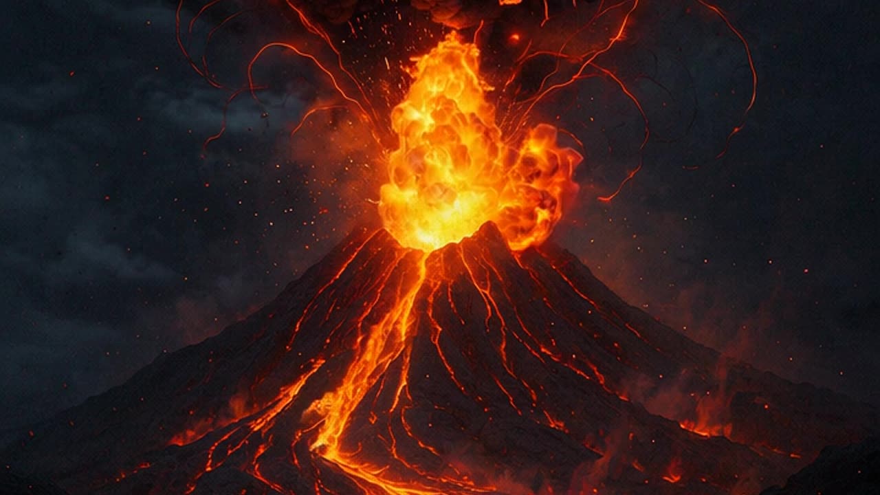 Volcanoes Aren’t Explosions—They’re Planetary Frequency Bursts in Disguise