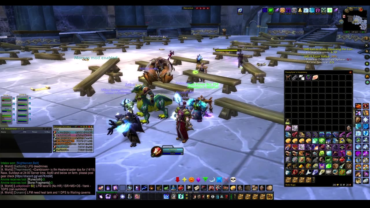 Turtle Wow - Karazhan PUG 10m - Mage POV gameplay - no commentary