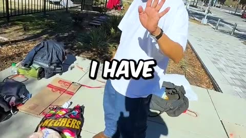 Gifting Homeless People